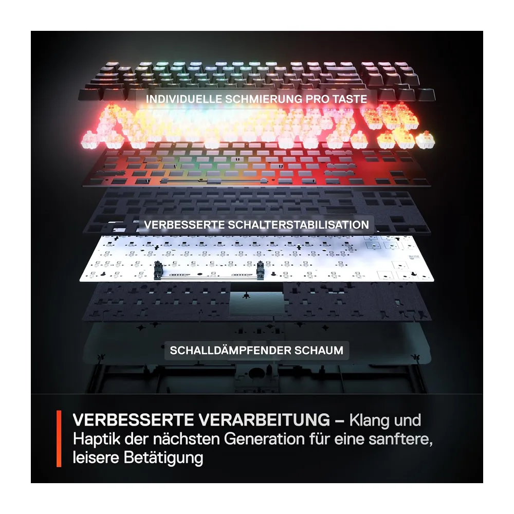 SteelSeries Apex Pro Mini Gen 3 Gaming Tastatur 60 Prozent — 6