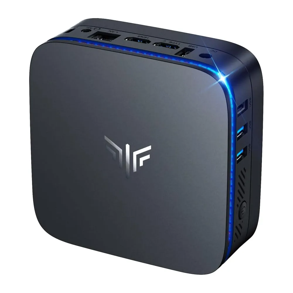 NiPoGi AK1PLUS Mini PC Ιntel 12th Gen Alder Lake-Ν N95(Max 3,4GHz) 8GB DDR4 256GB M.2 SSD,Mini Computer mit