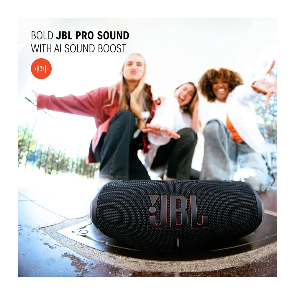 JBL Charge 6, tragbarer Bluetooth-Lautsprecher, 28 Stunden Akkulaufzeit, IP68 wasserdicht, Staub- und — 5