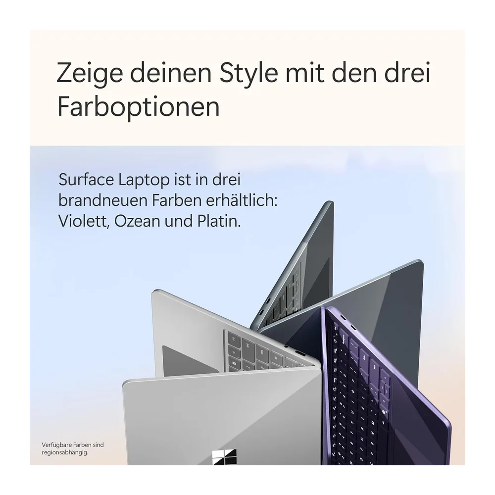 Microsoft Surface Laptop, 13" | Snapdragon X Plus | 16GB RAM, 512GB SSD — 5