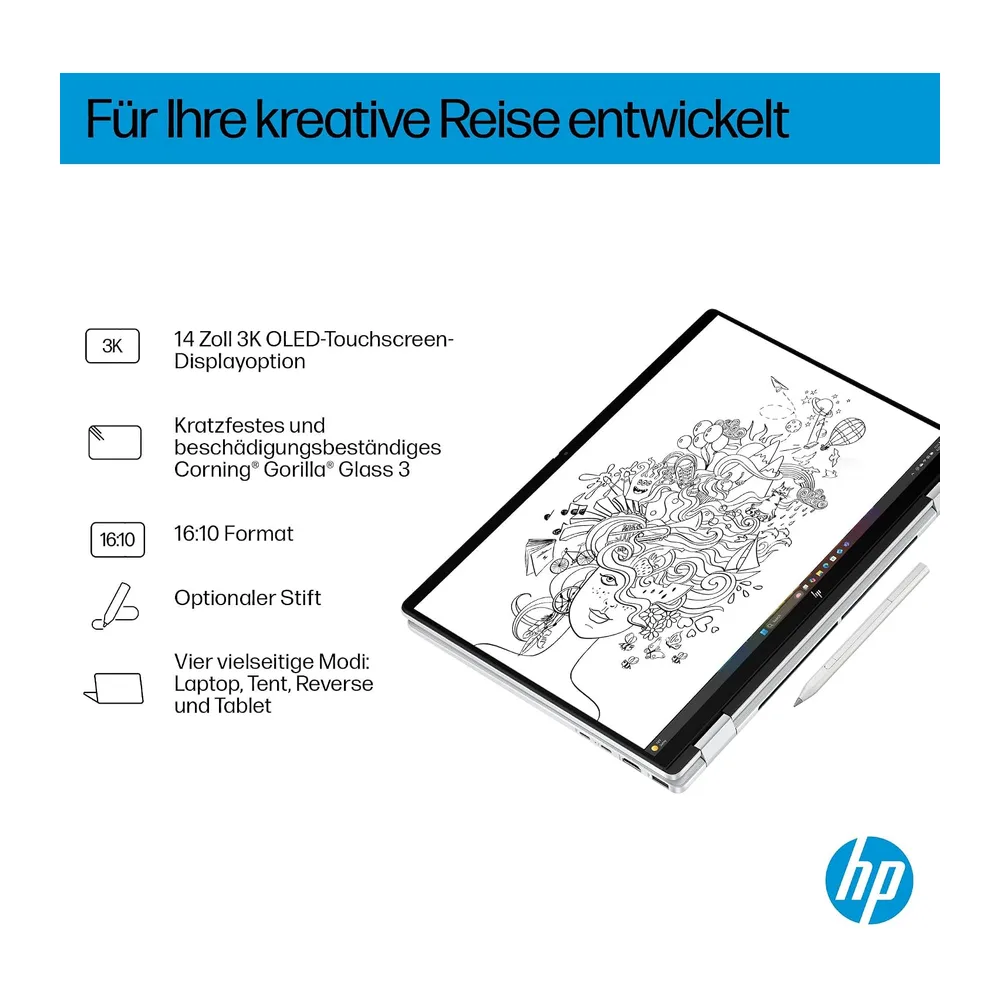 HP OmniBook X Flip NG AI 14-fm0275ng 2in1 Laptop — 6