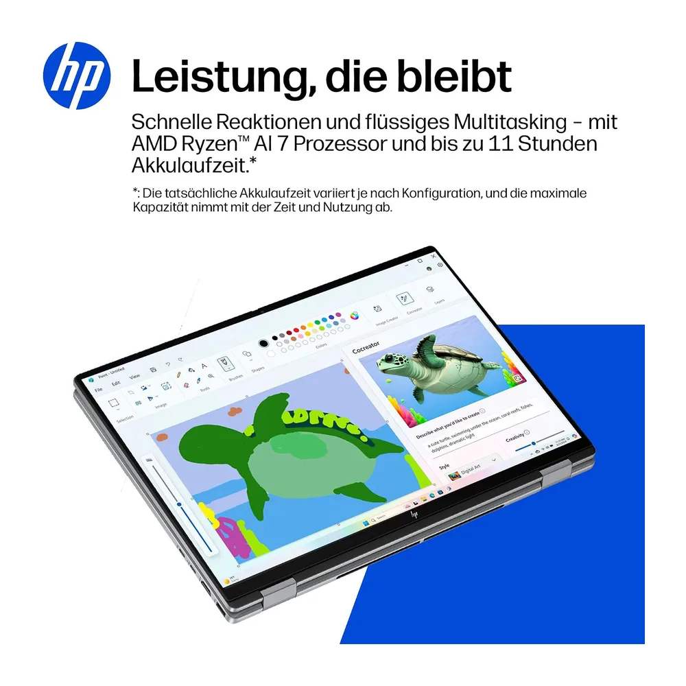 HP OmniBook X Flip 2-in-1 Laptop (14" 2K Touchscreen — 6