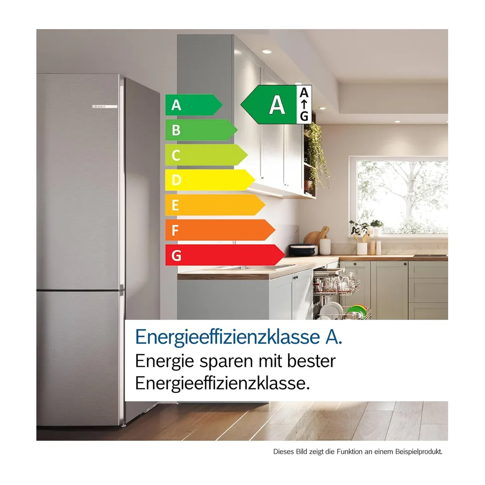 Bosch Serie 4 Freistehende Kühl-Gefrier-Kombination 203 x 60 cm KGN392LAG [Energieklasse A] — 5