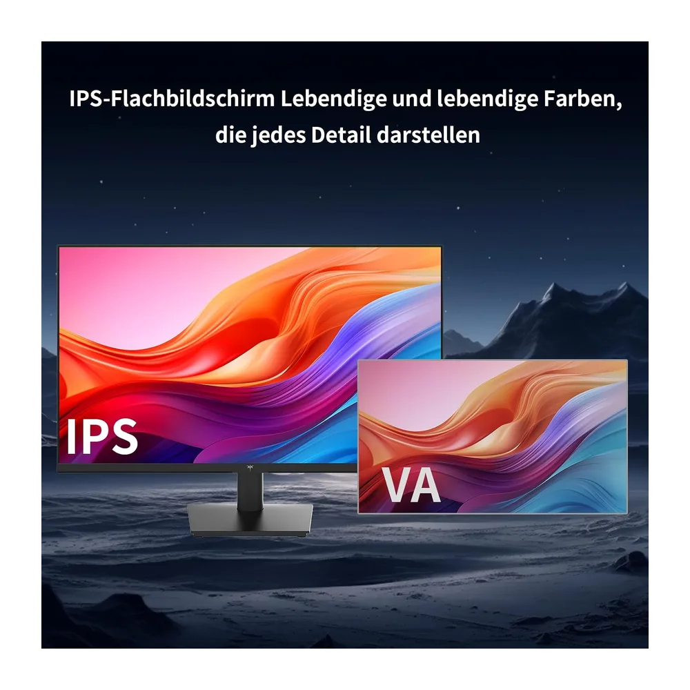 KTC Monitor 27 Zoll, QHD 2K 2560×1440, 100Hz OC 120Hz, IPS Panel, Anti-Blaulicht Bildschirm, 96% DCI-P3, 126% — 5