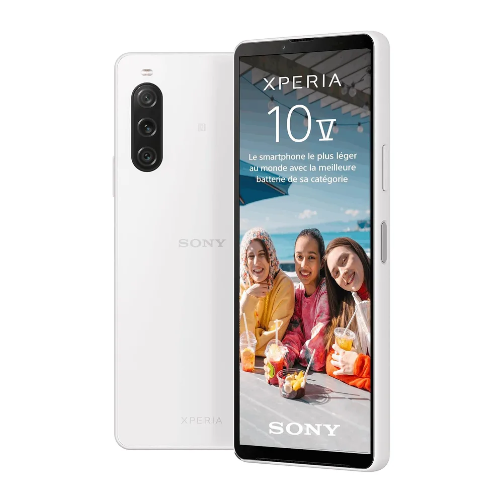 Sony Xperia 10 V 5G 128GB/6GB RAM Dual-SIM weiß (Generalüberholt)