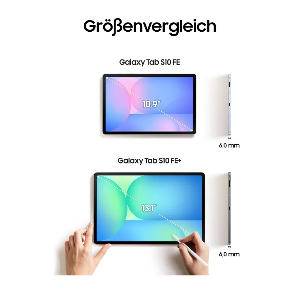 Samsung Galaxy S10 FE AI-Tablet, Android Tablet, 128 GB Speicher, 8 GB RAM, 27,70 cm/10,9" Display, Inkl. S — 6