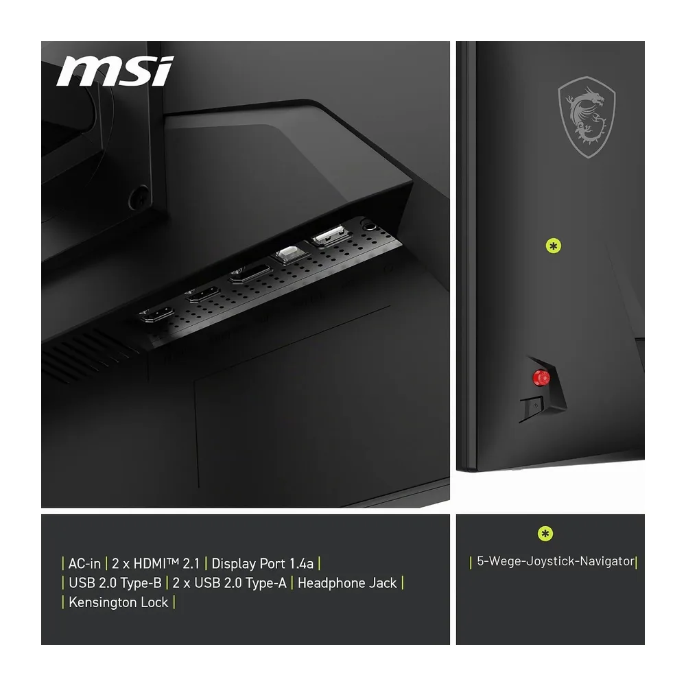 MSI MAG 272URDF E16 Gaming Monitor 27 Zoll UHD — 6