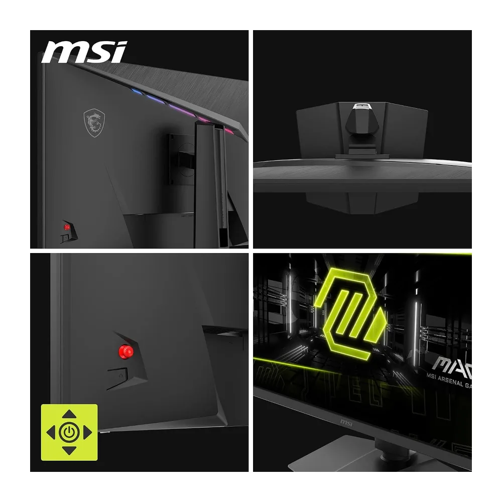 MSI, MAG 322URDF E16, 32-Zoll, 4K UHD, 3840x2160, Gaming-Monitor, Rapid IPS, 0,5ms, DisplayHDR 400, Eye Care, — 5