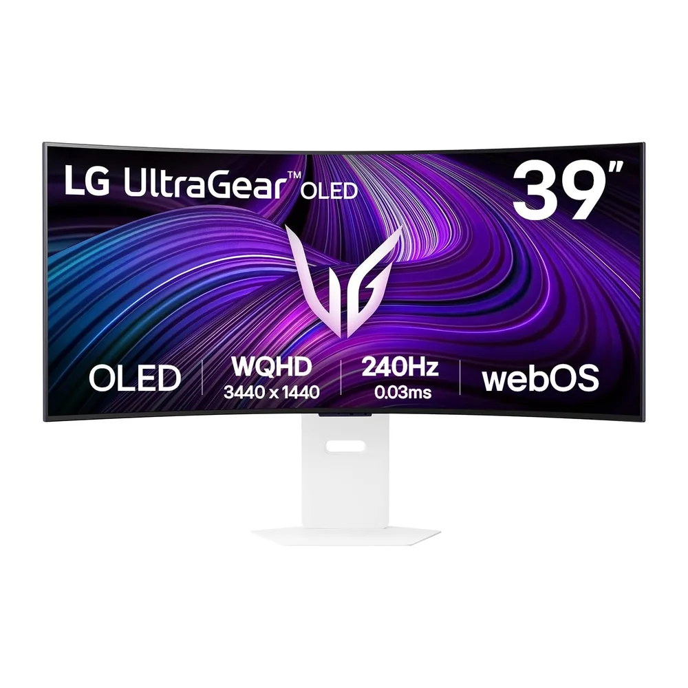 LG Ultragear™ 39GX90SA-W 39 Zoll Curved UWQHD OLED Smart Gaming-Monitor