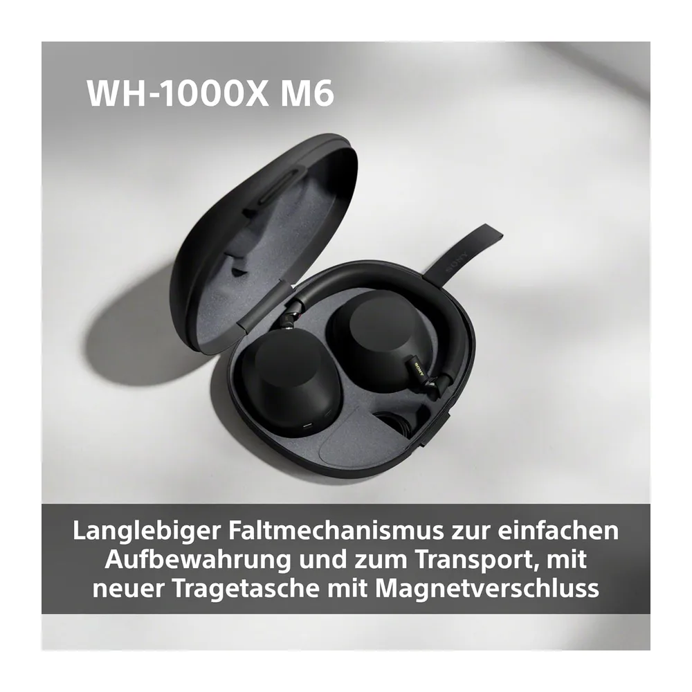 Sony WH-1000XM6 kabellose Noise Cancelling-Kopfhörer — 6