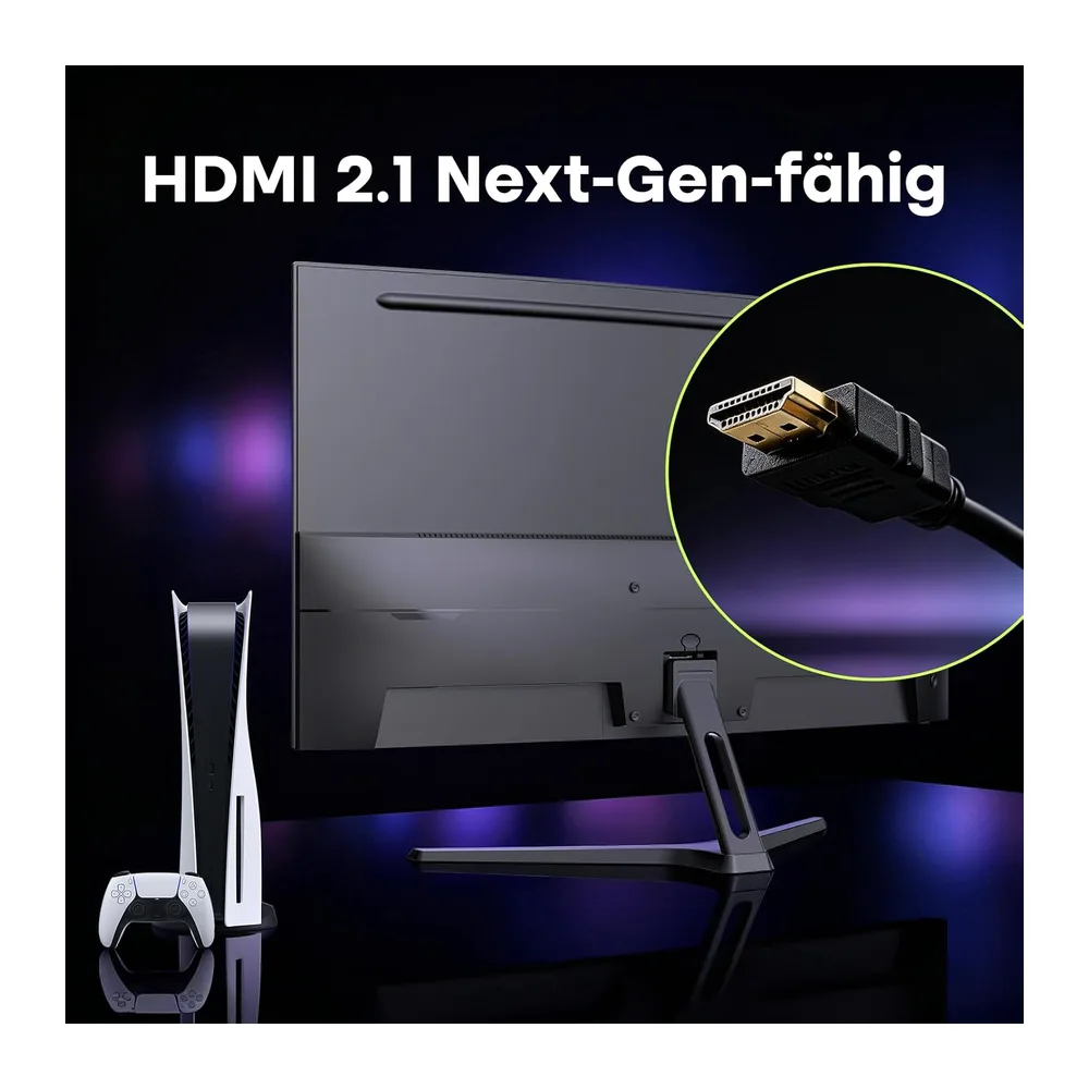 Amzfast Gaming Monitor Curved 27 Zoll, 280Hz, QHD 2560x1440, HDMI 2.1x2 — 5