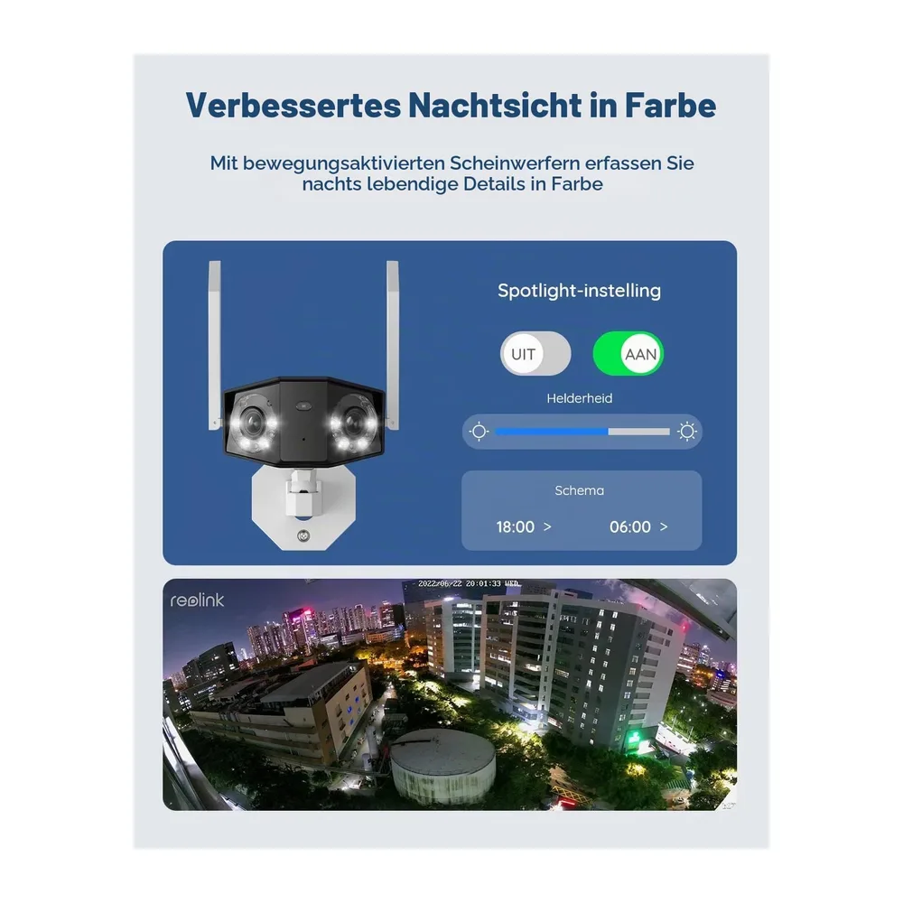 Reolink 4K WLAN Überwachungskamera Aussen — 3