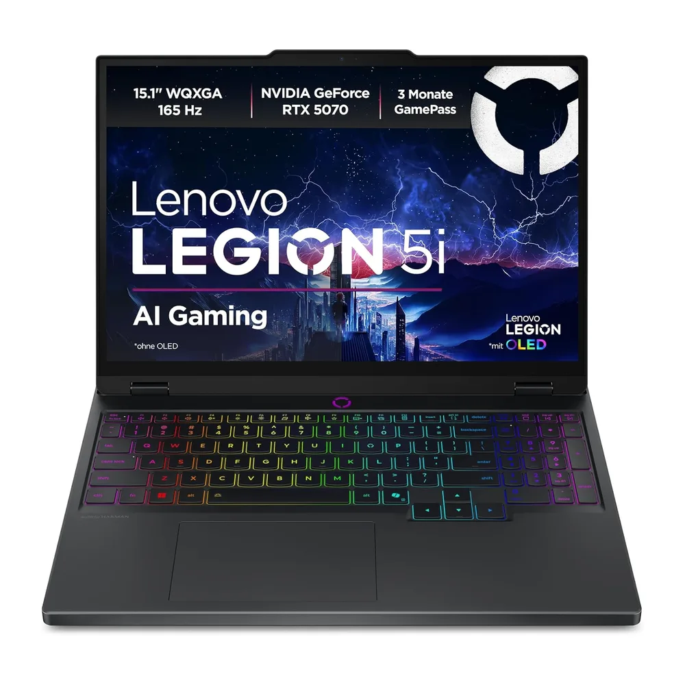 Lenovo Legion 5i | Laptop | i7| 32GB | 1TB | RTX 5070
