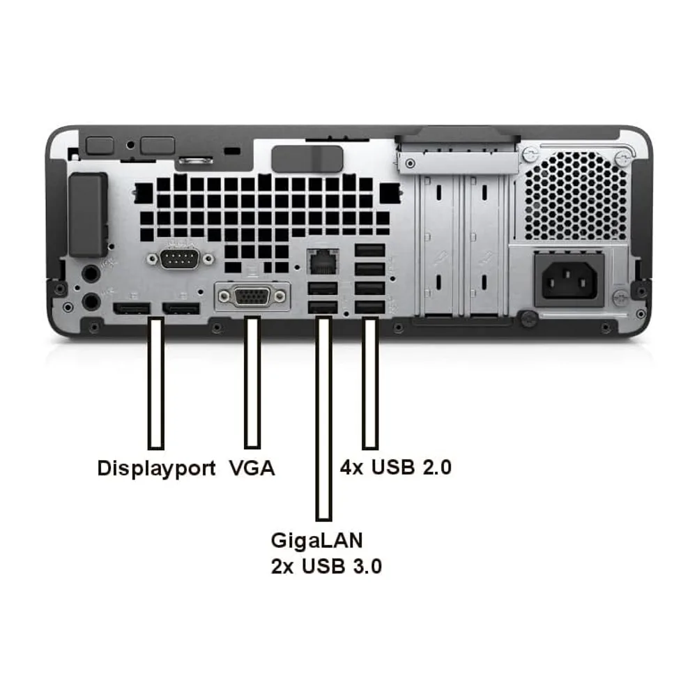 All-in-One Paket HP 27-Zoll Core i5 Computer mit 3 Jahren Garantie! Intel Core i5 6500 Quad Core — 3