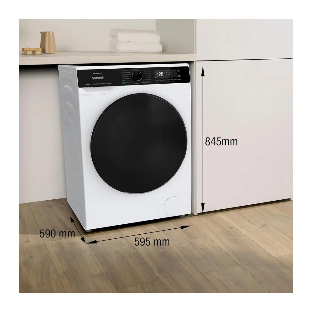 Gorenje WD2PA1X64ADW/DE Waschtrockner, Connect Life, 16 Programme, 10,5 kg waschen, 6kg trocknen, 54 Liter, — 3