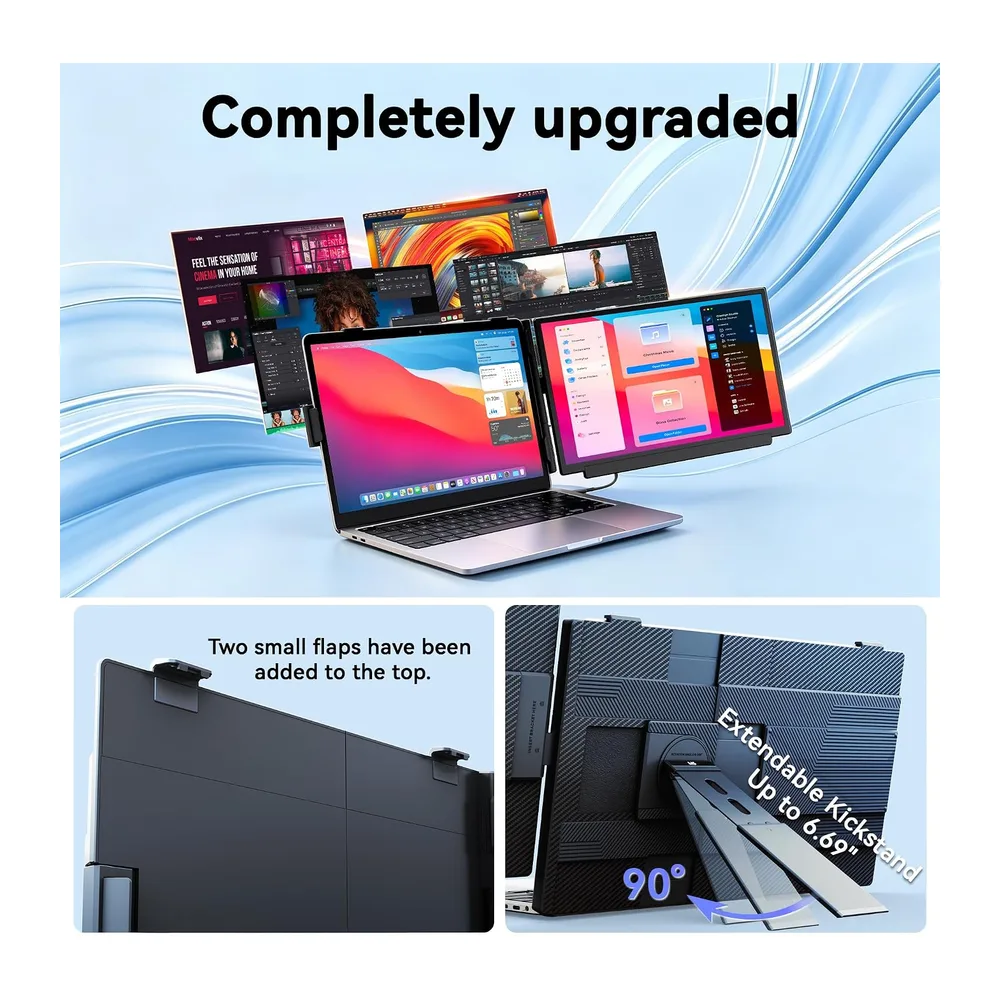 Domyfan 15.6" Laptop Bildschirm Erweiterung — 3