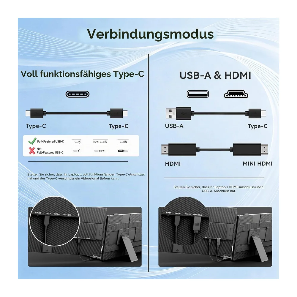 Domyfan 15.6" Laptop Bildschirm Erweiterung — 6