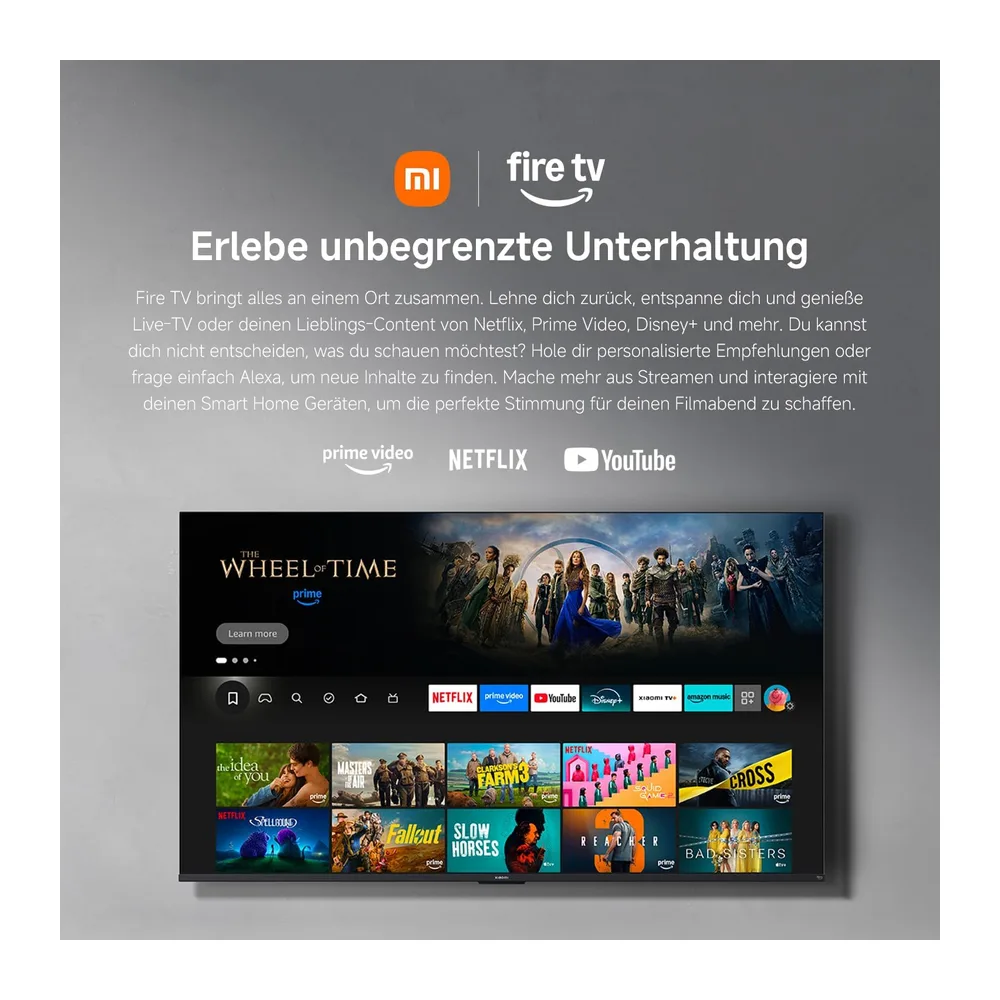 Xiaomi TV F 32, 32" HD Smart TV Fire OS7 Triple Tuner L32MB-FAEU — 6