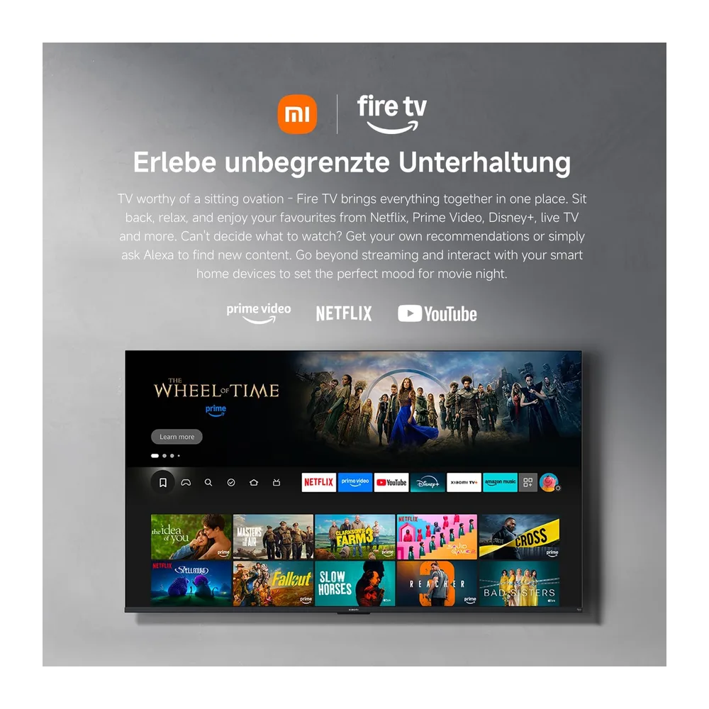 Xiaomi TV F Pro 32 32" QLED Smart TV Fire OS7 Triple Tuner DVB-C/S/S2/T/T2 — 6