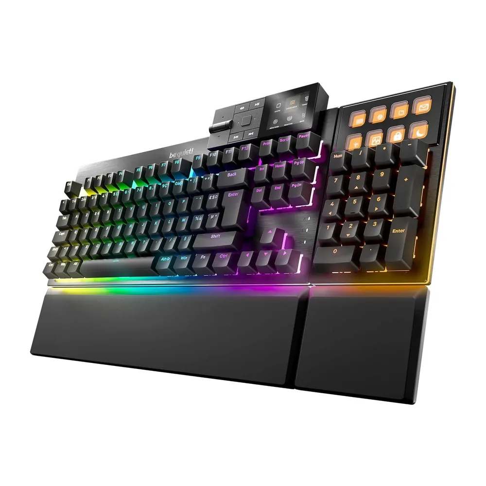 be quiet! Dark Mount Silent Linear DE ISO Gaming Tastatur