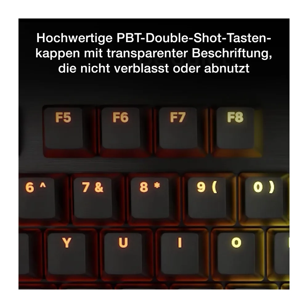 be quiet! Dark Mount Silent Linear DE ISO Gaming Tastatur — 6