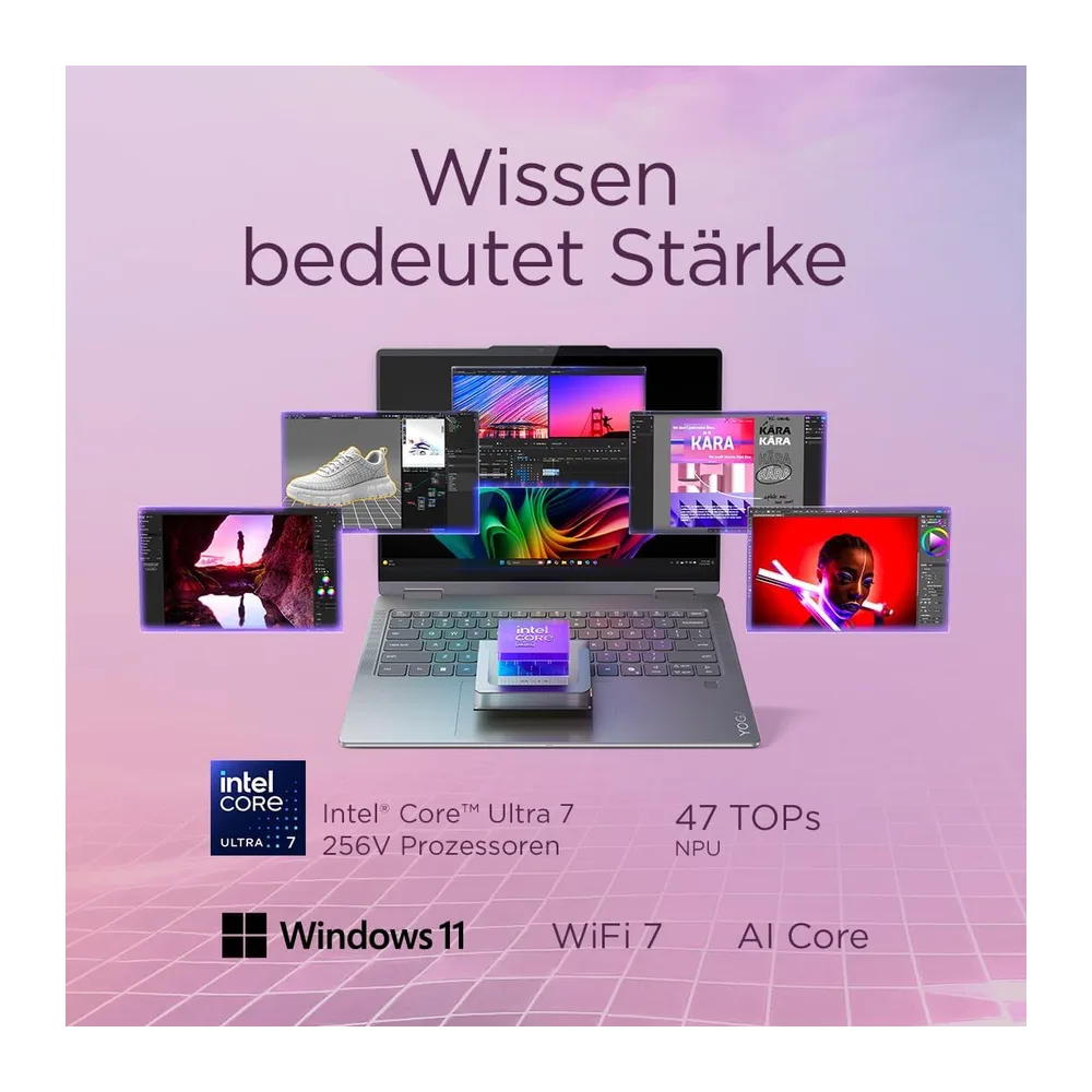 Lenovo Yoga 7 2in1 Aura Edition | Laptop | Intel Ultra 7 | 16GB | 512GB — 6