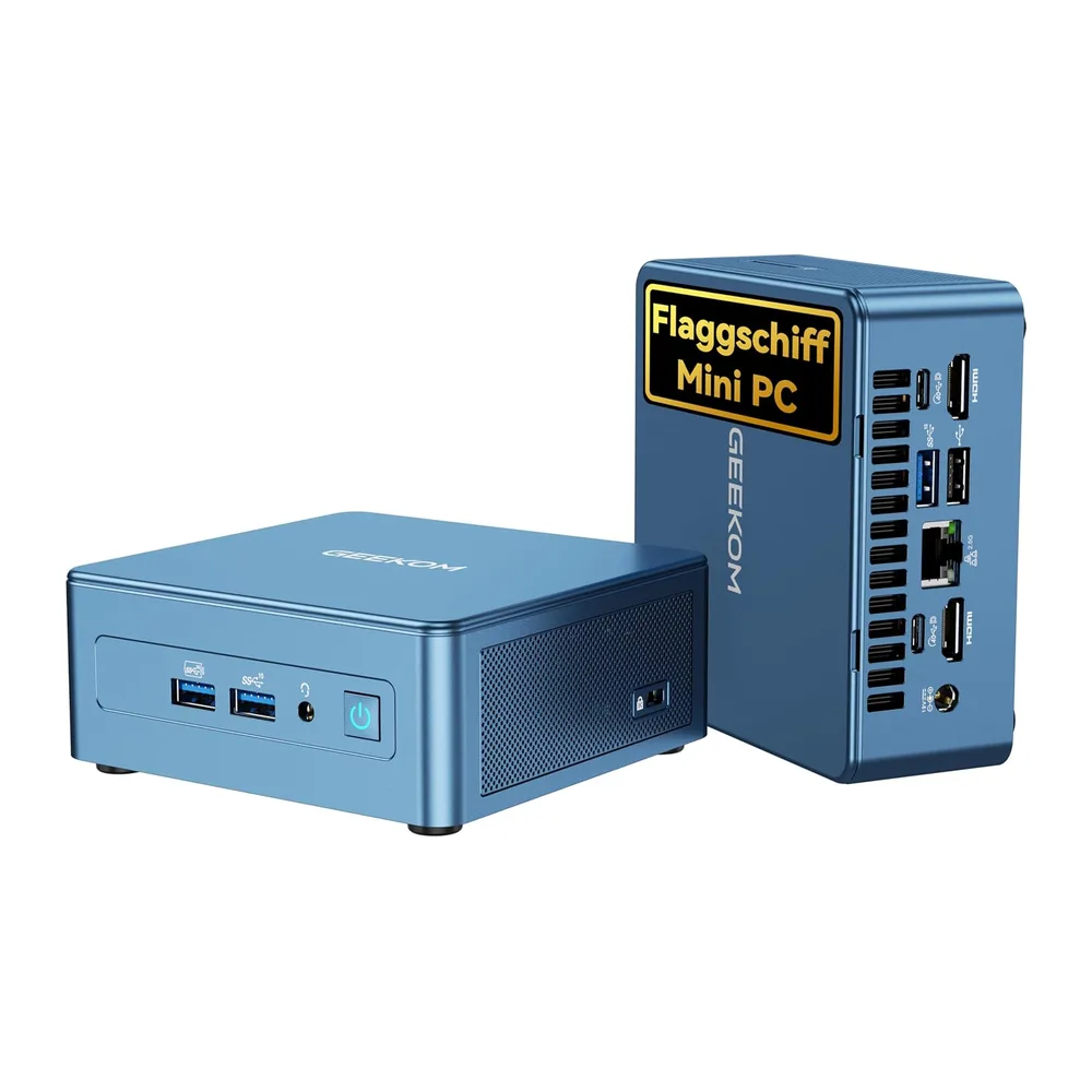 GEEKOM IT12 Business Mini PC, Intel i5-12450H, 16GB DDR4 512GB SSD