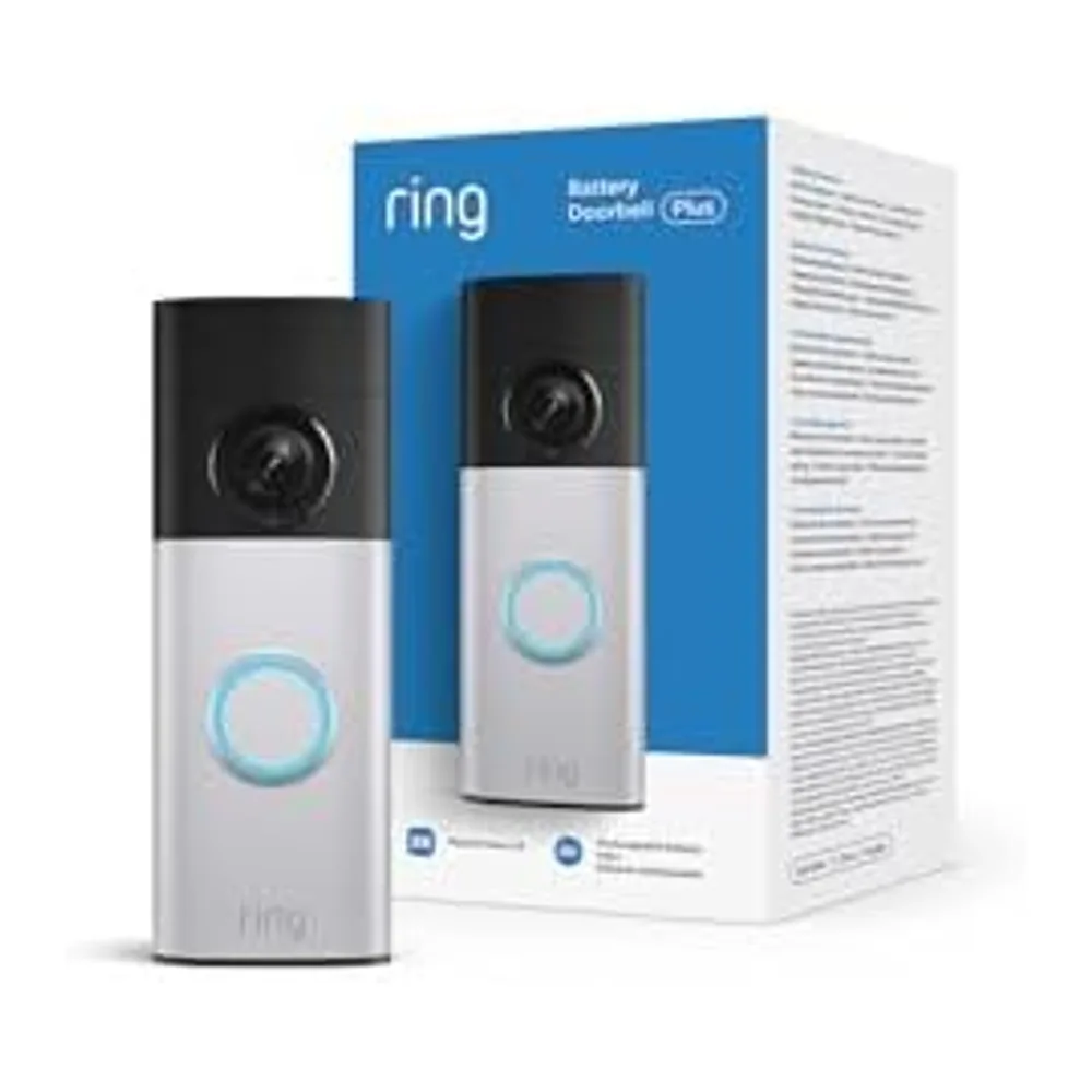 Ring Battery Video Doorbell 2K Plus, Akku-Videotürklingel (neueste Gen.), Kabellose Türklingel-Kamera, — 2