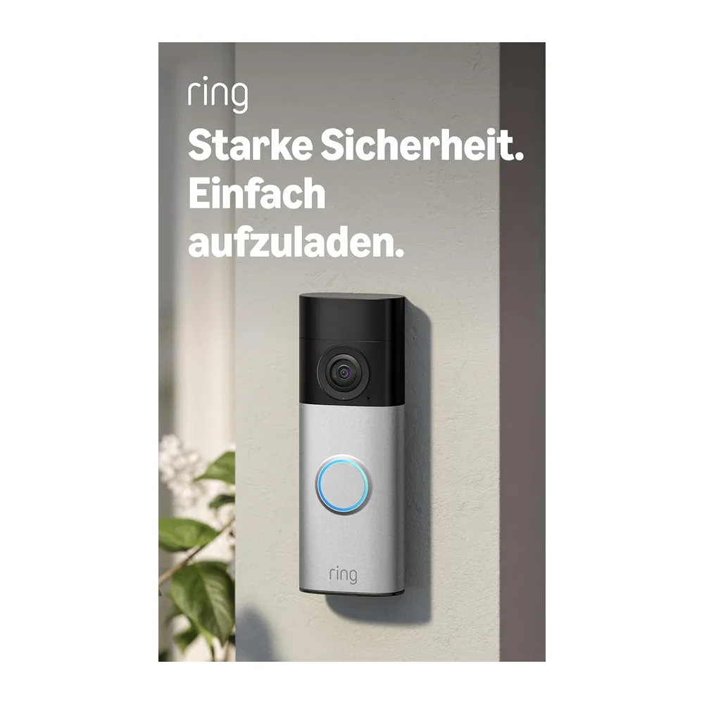 Ring Battery Video Doorbell 2K Plus, Akku-Videotürklingel (neueste Gen.), Kabellose Türklingel-Kamera, — 6