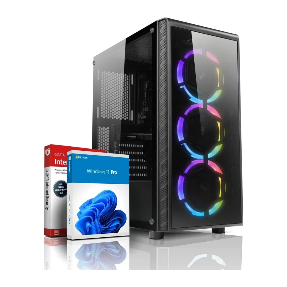 shinobee Gaming PC AMD Ryzen 5 3500 6 Kerne 4.10GHz