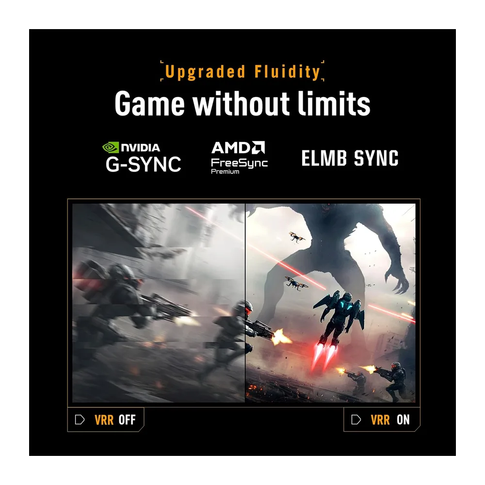 ASUS TUF Gaming VG27AQL5A 27 Zoll QHD 210Hz Fast IPS Gaming Monitor — 4