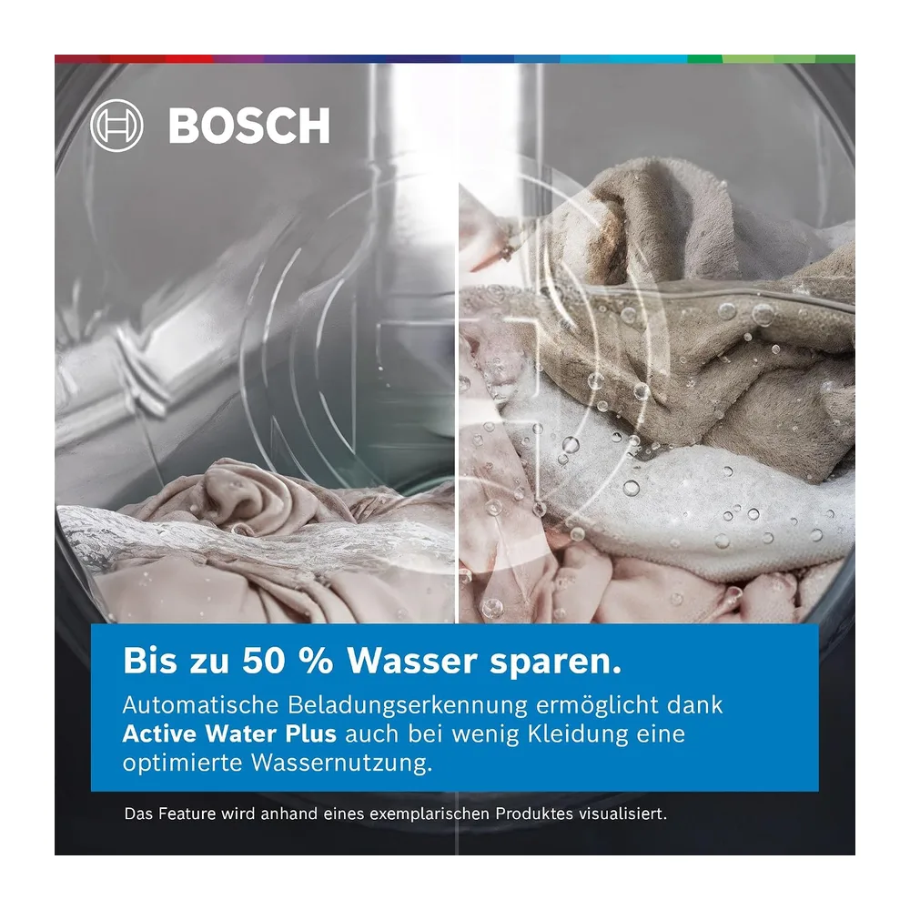 Bosch Serie 6 Unterbau-Waschmaschine 8 kg 1400 UpM AquaStop WUU28T71 [Energieklasse B] — 5