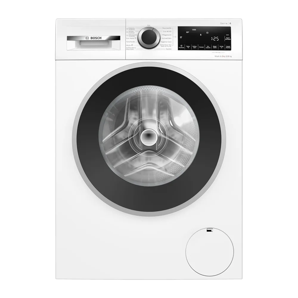 Bosch Serie 6 Waschtrockner 9 kg Waschen 6 kg Trocknen 1400 UpM WNG24442 [Energieklasse D]