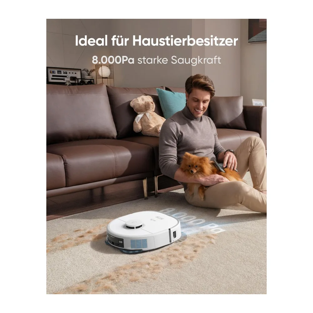 eufy X10 Pro Omni Saugroboter mit Wischfunktion & All-in-One-Station — 2