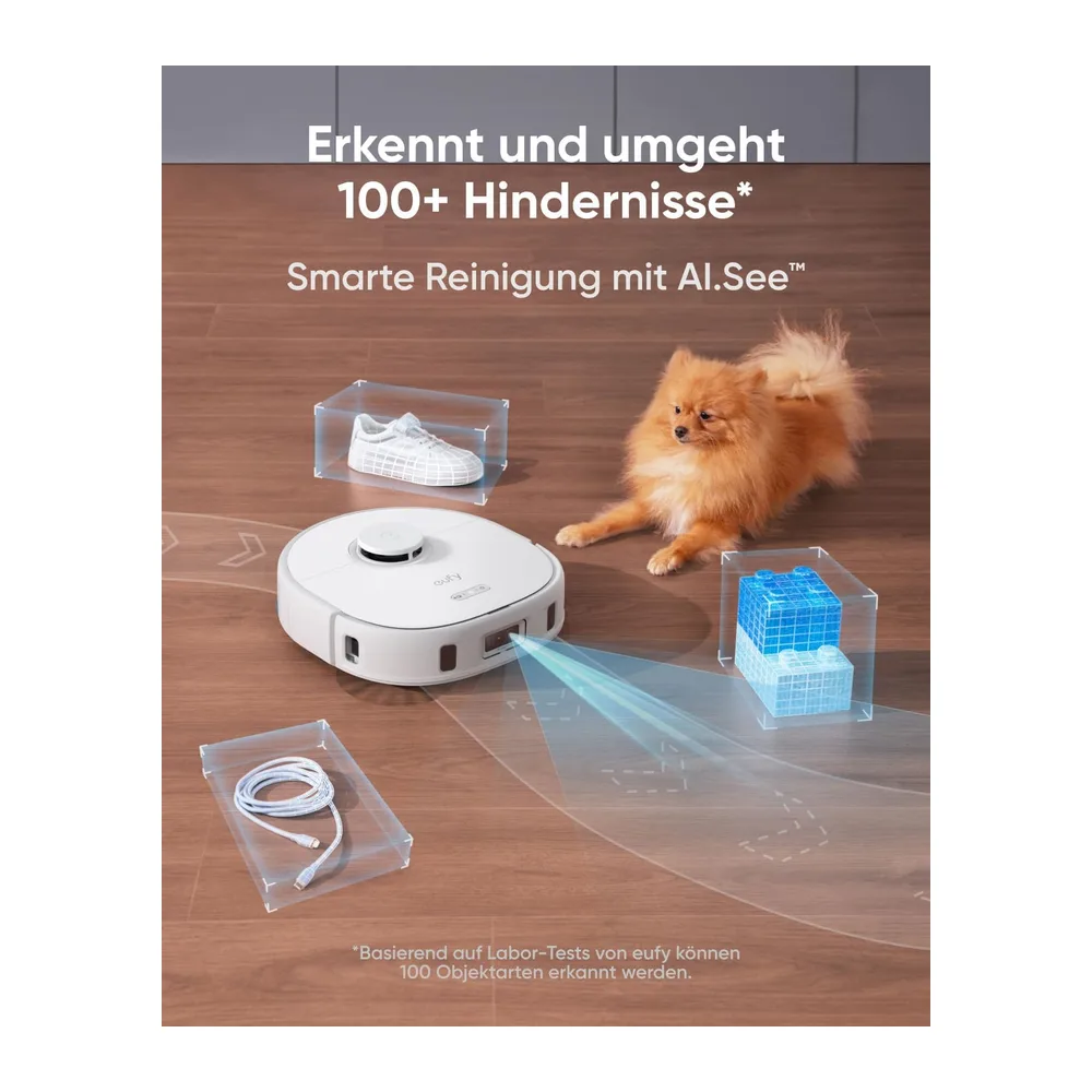 eufy X10 Pro Omni Saugroboter mit Wischfunktion & All-in-One-Station — 4
