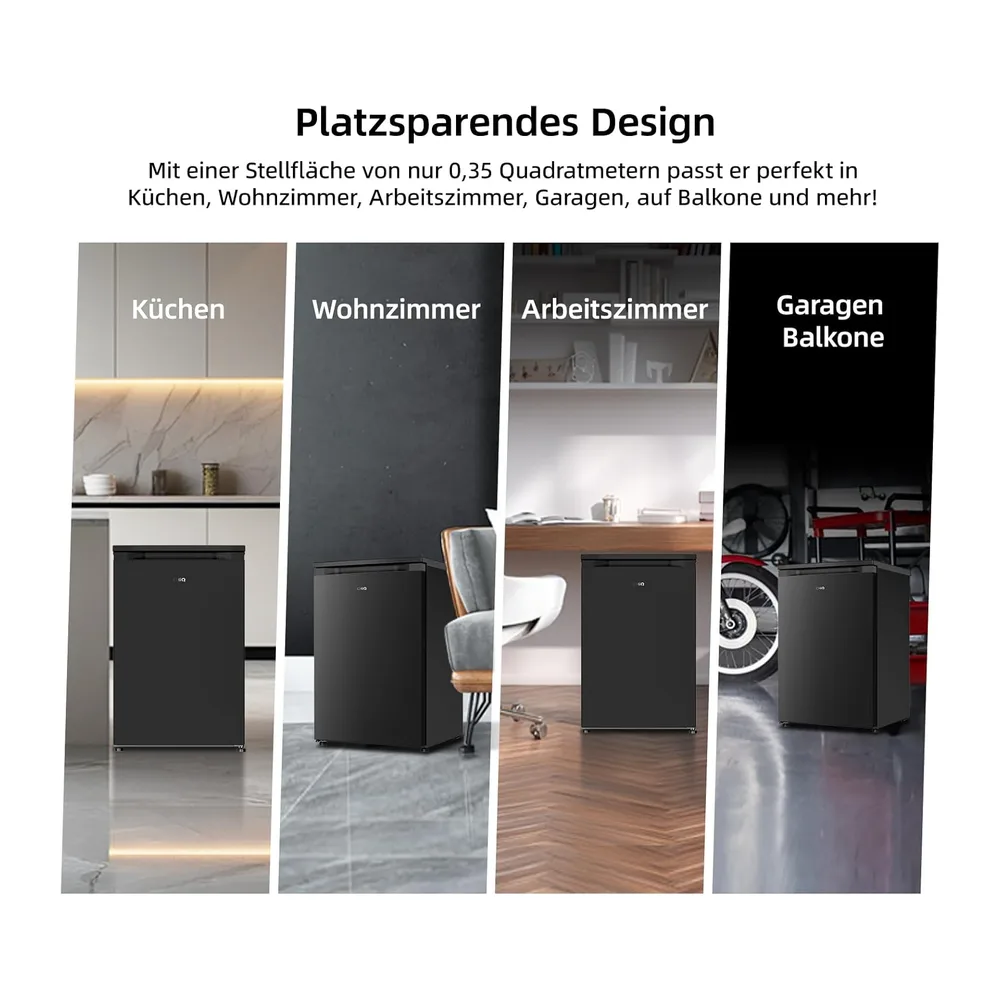CHiQ 85L Gefrierschrank, 4 Sterne Schnellgefrieren(-24°C), EEK C [Energieklasse C] — 4