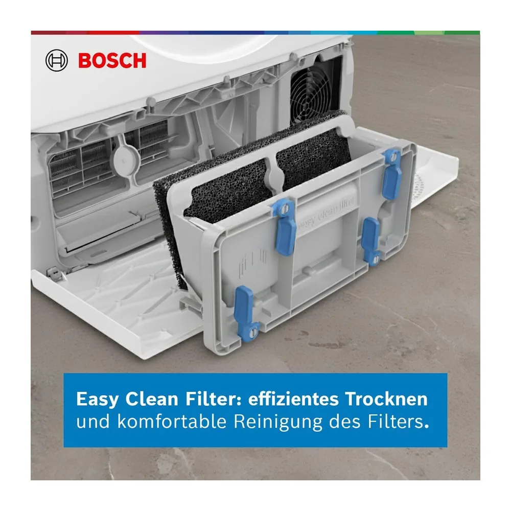Bosch Serie 6 Wärmepumpentrockner 9 kg Halbe Beladung WQG233D21 [Energieklasse C] — 4
