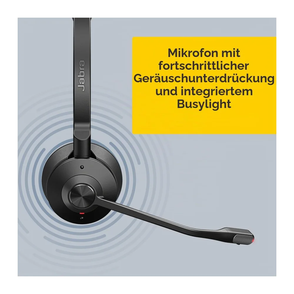 Engage 65 SE Mono Headset, Base, Power Supply, 1.5m USB-C to USB-A Cable, Desk Phone Cable, Quick Start — 3