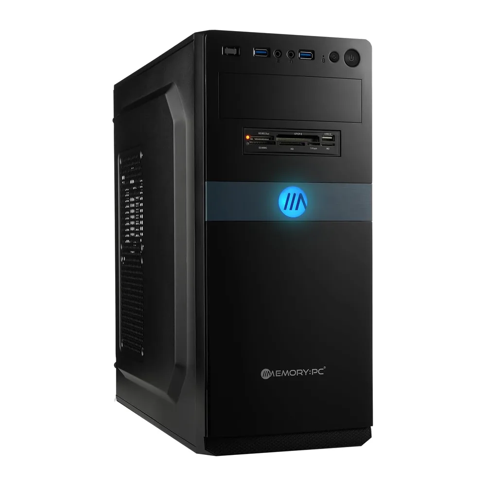 Silent High End Office | Multimedia PC i7-12700K, 32 GB DDR4 RAM, 1000 GB SSD, Windows 11 Pro, WLAN