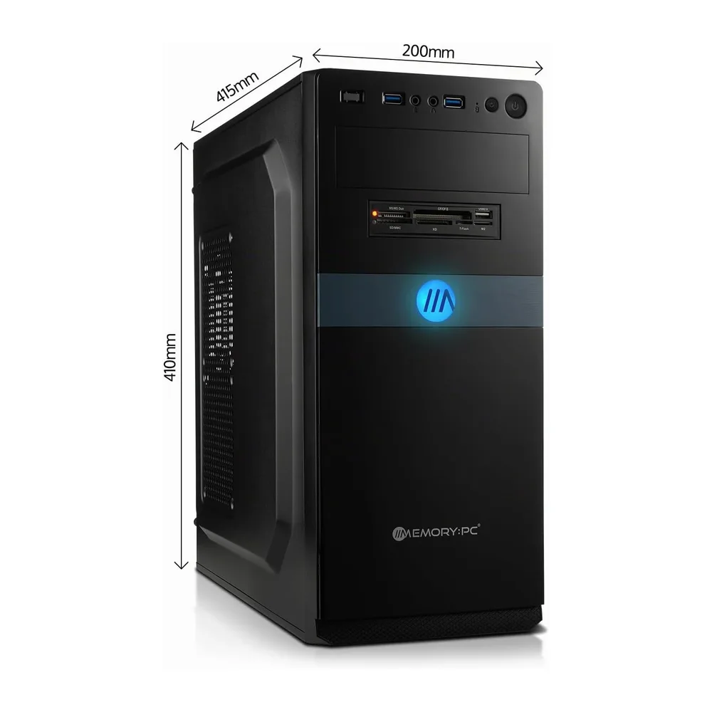 Silent High End Office | Multimedia PC i7-12700K, 32 GB DDR4 RAM, 1000 GB SSD, Windows 11 Pro, WLAN — 2