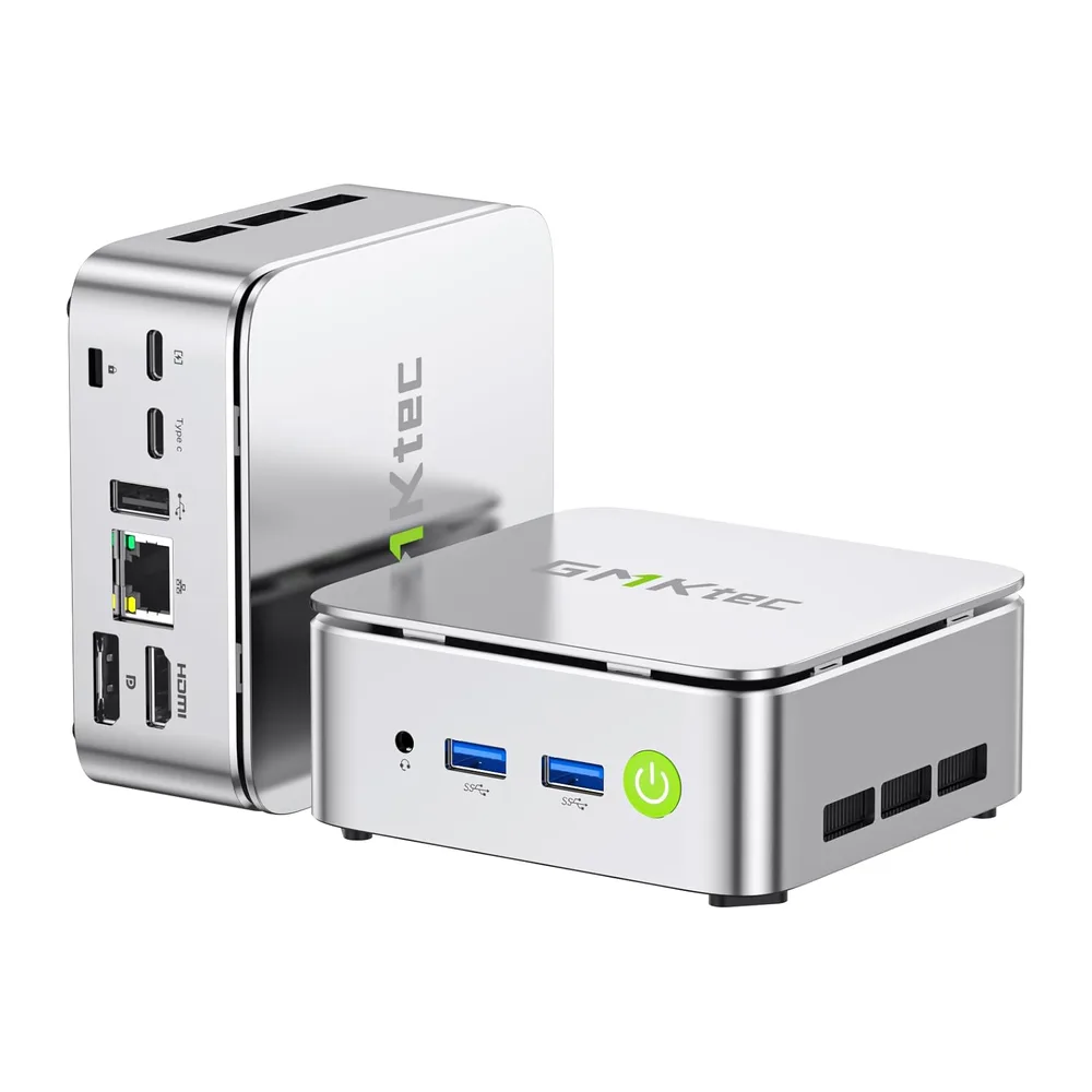 GMKtec Mini PC Ryzen – AMD Ryzen 5 3500U (4C/8T, 4.5GHz, Beats 4300U//N150/N95) | NucBox G10 | 16GB DDR4 +