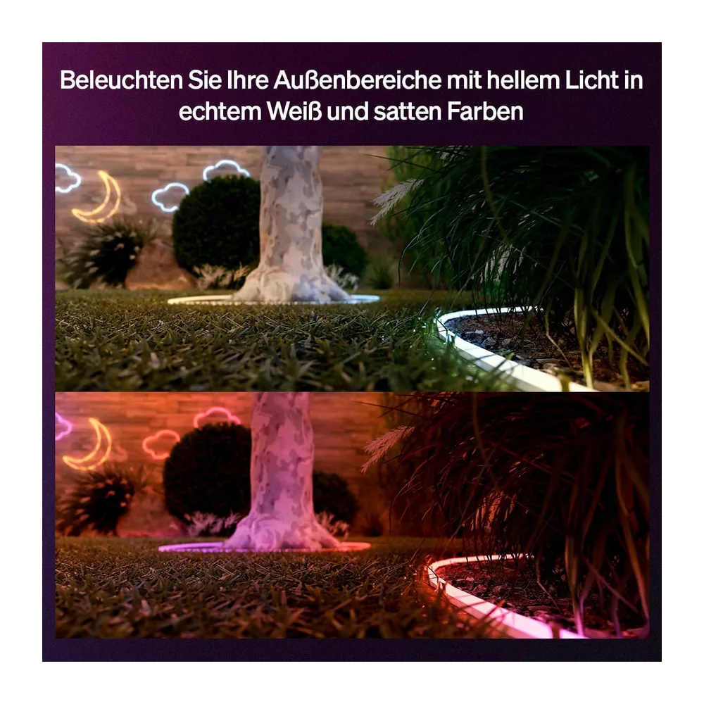 Hue Neon Outdoor 10-Meter Mehrfarbiger LED Streifen — 3