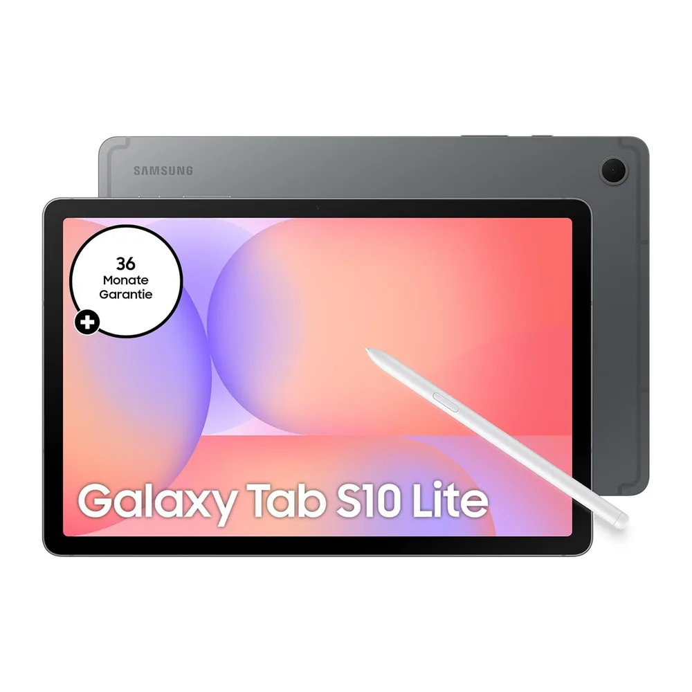 Samsung Galaxy Tab S10 Lite AI Tablet, Android Tablet, 6 GB RAM, 128 GB Speicher, 27,7 cm/10,9" Display mit