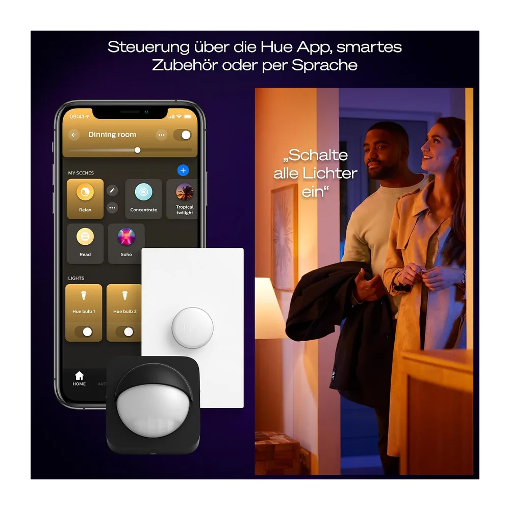 Philips Hue Surimu White & Color Ambiance Panel Deckenlampe 120x30cm — 5