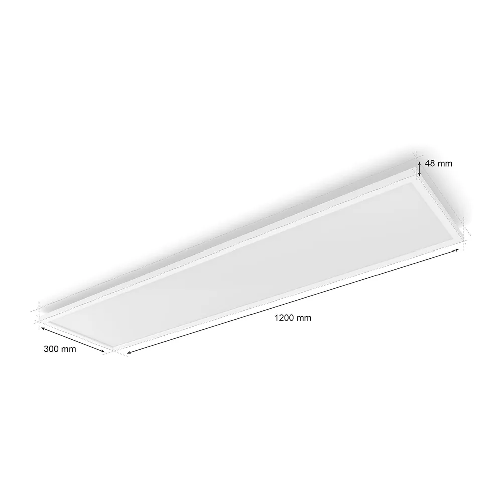 Philips Hue Surimu White & Color Ambiance Panel Deckenlampe 120x30cm — 6