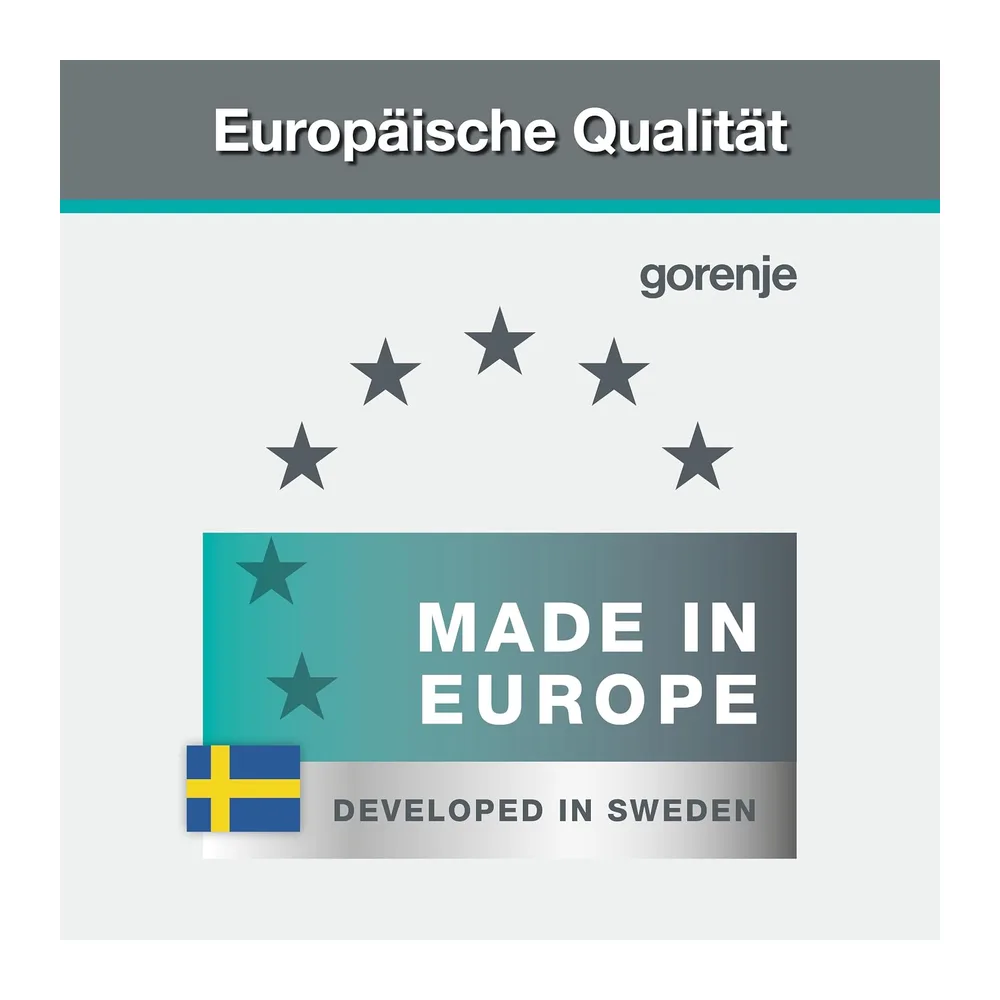 Gorenje GV16B Vollintegrierbar Geschirrspüler/60 cm/8 Programme/16 Maßgedecke/Europäische Qualität/Total — 4