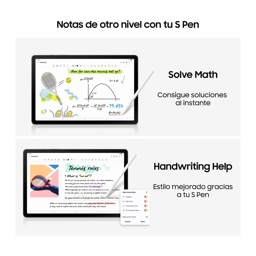 Samsung Tab S10 Lite, Grau, 128 GB\ — 5