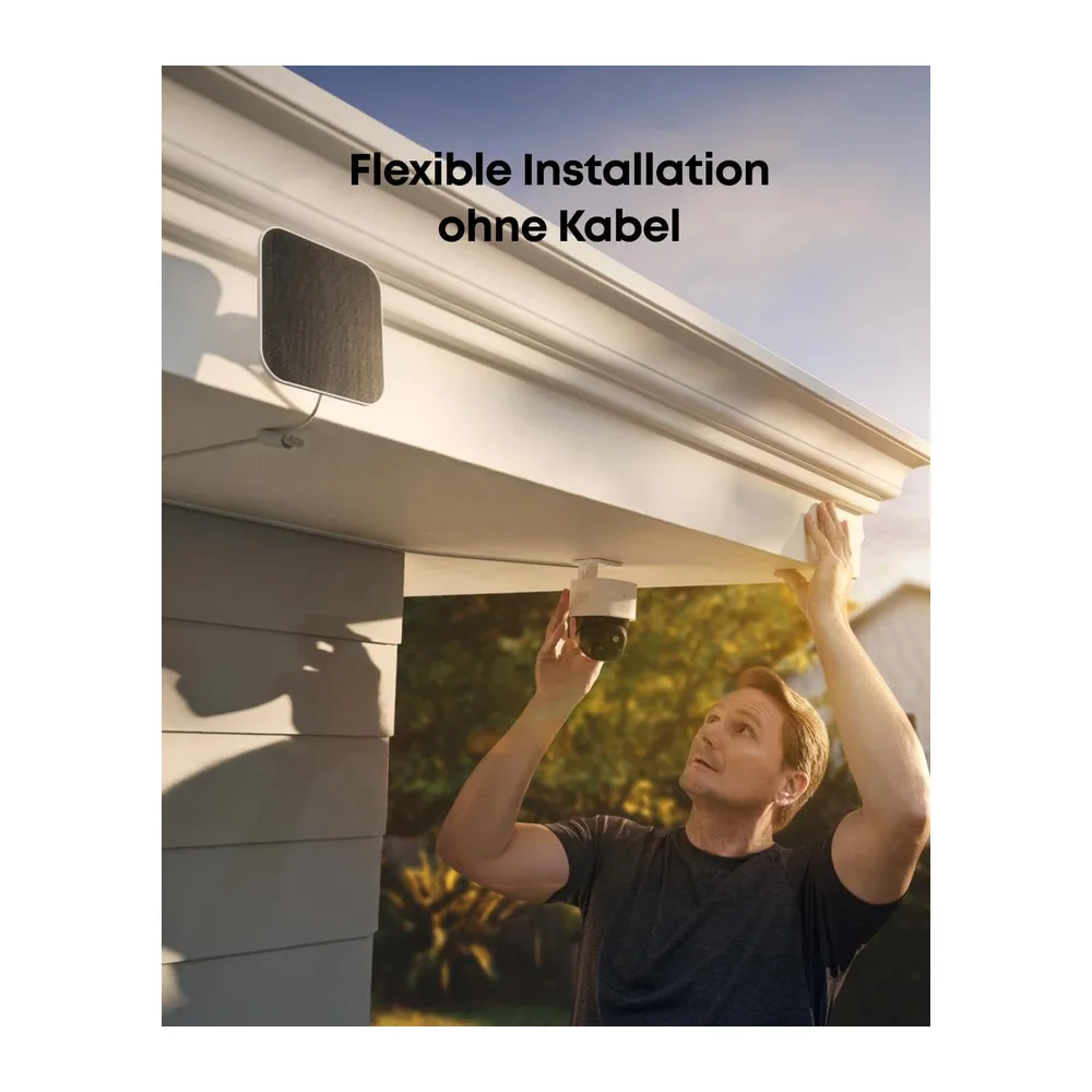 eufy SoloCam 2-Kamera-Set, Überwachungskamera Außen, ohne ABO, 4-GHz-WLAN — 6
