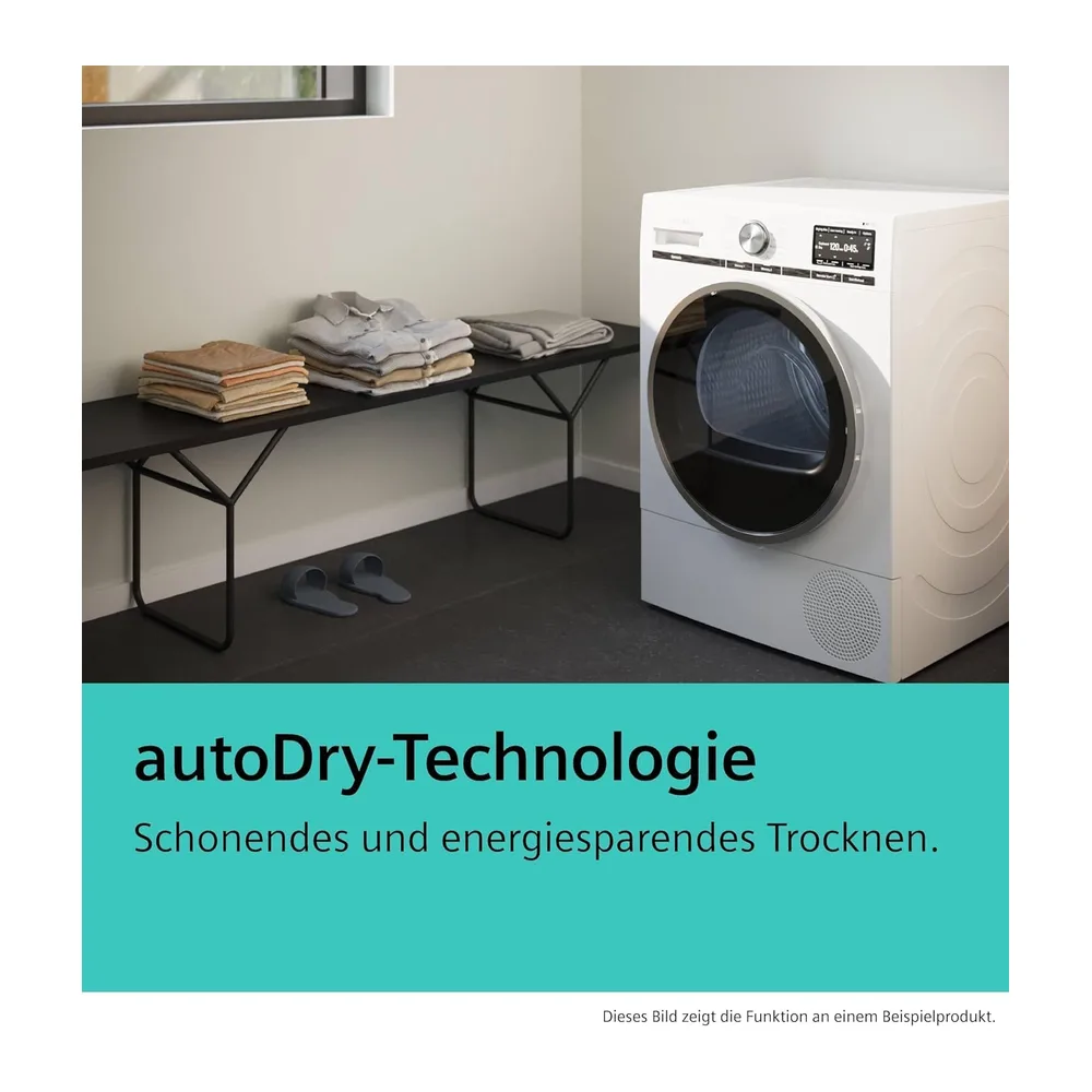 Siemens iQ500 Wärmepumpentrockner 9 kg speedPack WQ33G2D41 [Energieklasse C] — 3