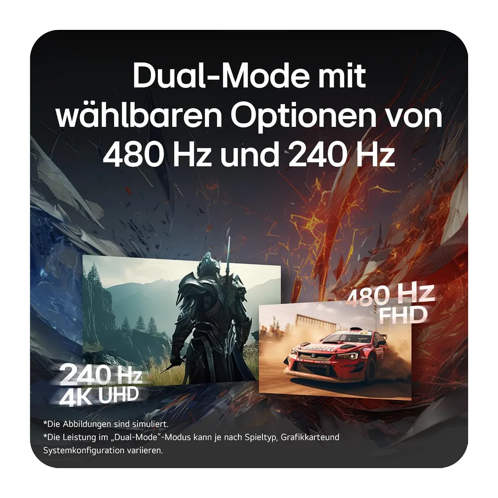 LG Ultragear™ 32GX870A-B 32 Zoll 4K UHD OLED Gaming-Monitor — 6